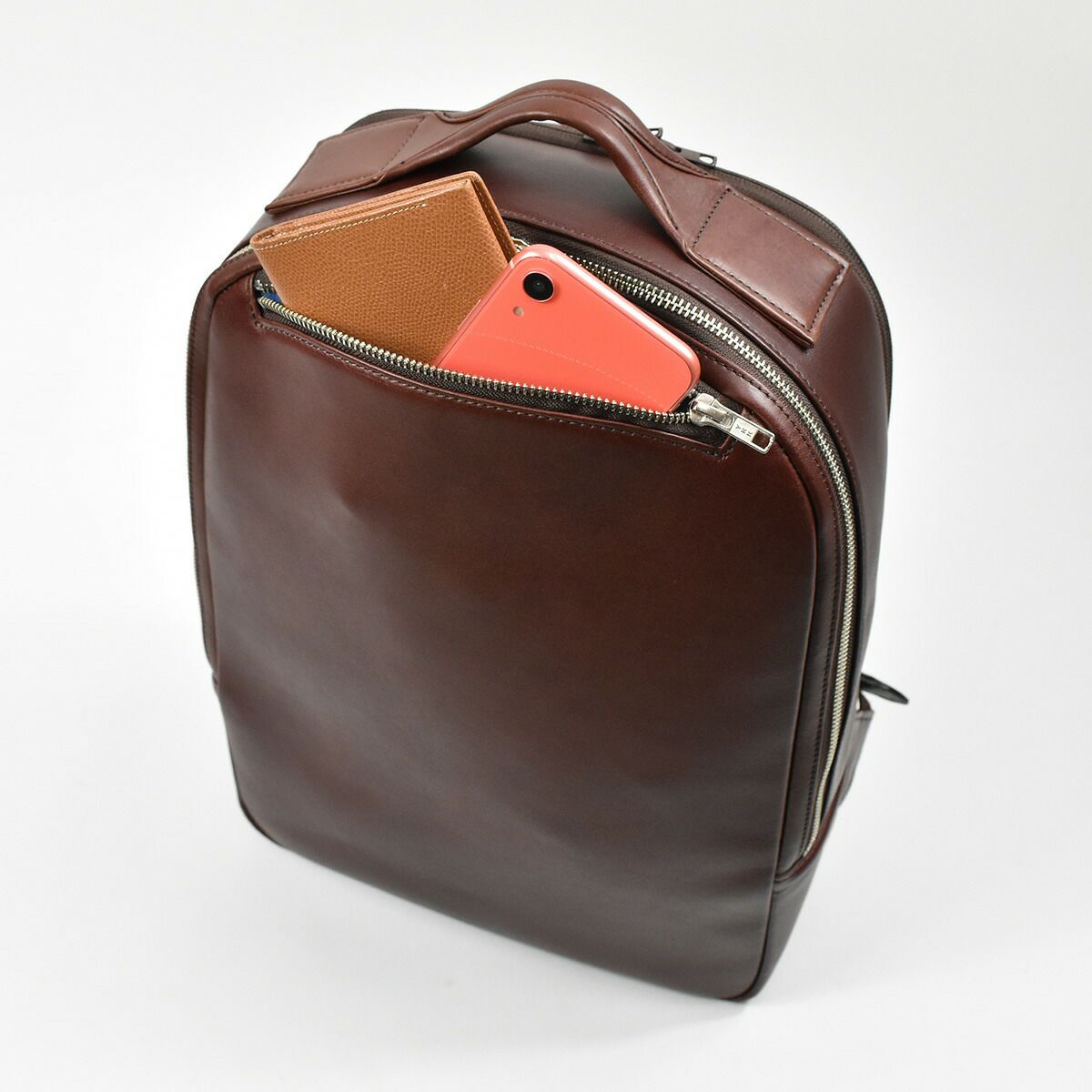 【1,000円OFFクーポン&最大30倍】ファイブウッズFIVEWOODSビジネスリュックメンズA4本革PLATEAU39195|プラトウビジネスリュックリュックサックバックパックビジネスバッグ本革リュックレザーバック2way革レザー日本製おしゃれFIVEWOODS