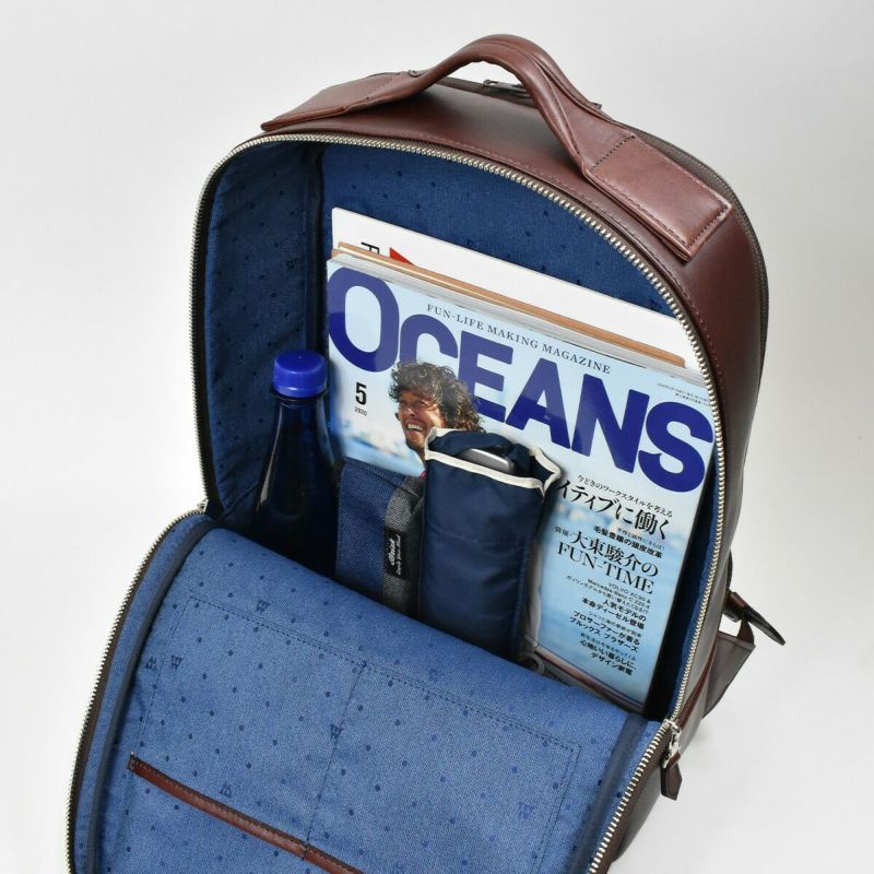 【1,000円OFFクーポン&最大30倍】ファイブウッズFIVEWOODSビジネスリュックメンズA4本革PLATEAU39195|プラトウビジネスリュックリュックサックバックパックビジネスバッグ本革リュックレザーバック2way革レザー日本製おしゃれFIVEWOODS