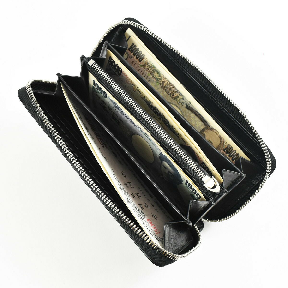 【ポイント最大32倍★6/17まで】KUBERA9981クベラ9981KUBERAクベラ長財布財布鮫革本革サメ革シャークメンズレディースEXOTICラウンドファスナーファスナー付き大容量彼氏メンズ財布日本製ロングウォレットおしゃれギフトプレゼント51302