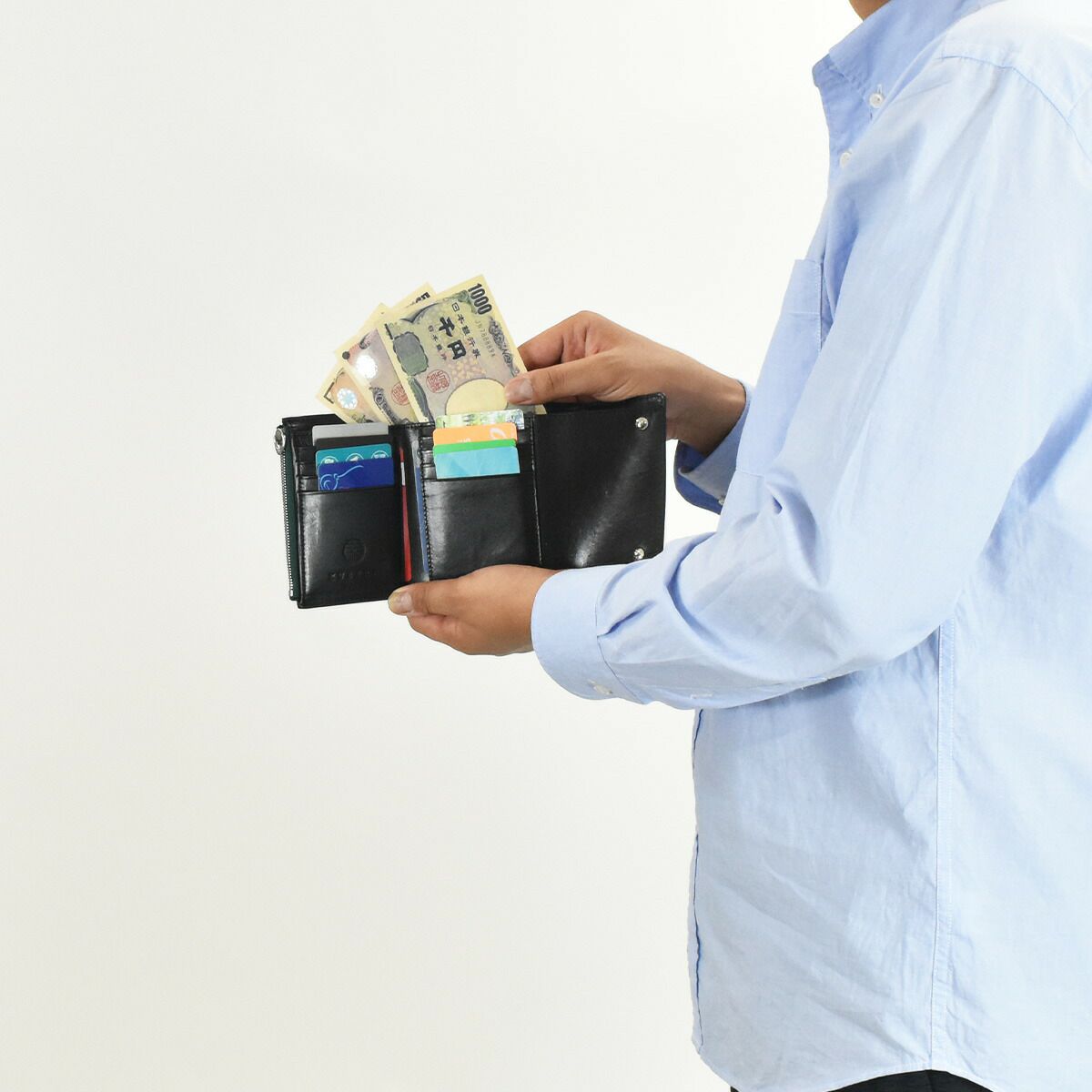 【ポイント最大33倍★6/18限定】KUBERA9981クベラ9981KUBERAクベラ三つ折り財布三つ折り財布ミニ財布3つ折りコードバン本革馬革革メンズレディースEXOTIC小銭入れ付きコンパクトブランド彼氏メンズ財布日本製おしゃれギフトプレゼント51305