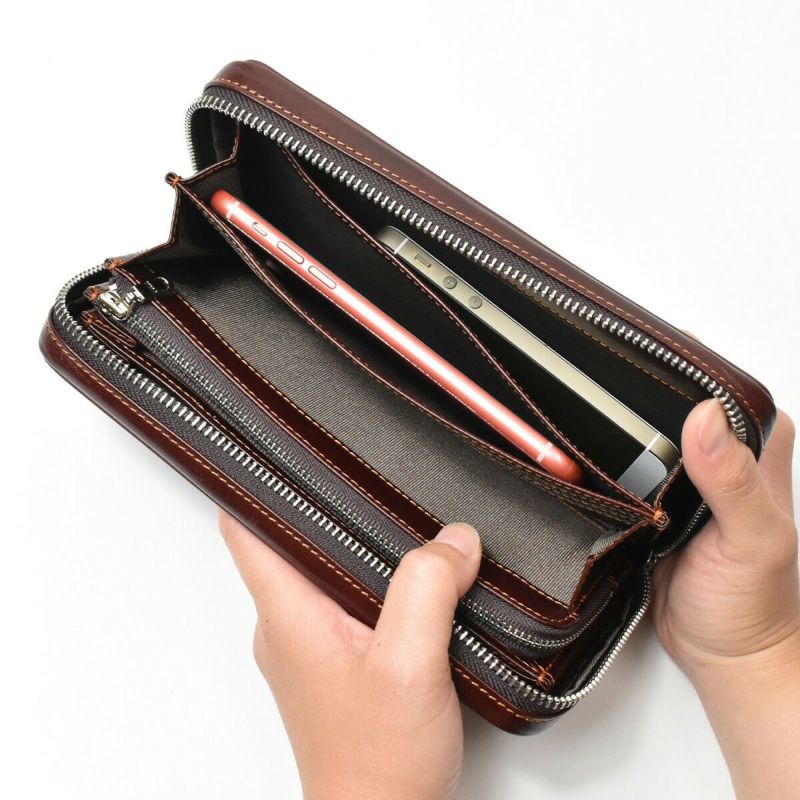 【ポイント最大34倍★6/25限定】ゾナールZONALe長財布財布本革革レザーメンズレディースレンジナRENZINAL字ファスナーラウンドファスナーファスナー付きスマホケース小銭入れ付きブランド蛇腹じゃばら人気大容量大きめギフトプレゼント31087