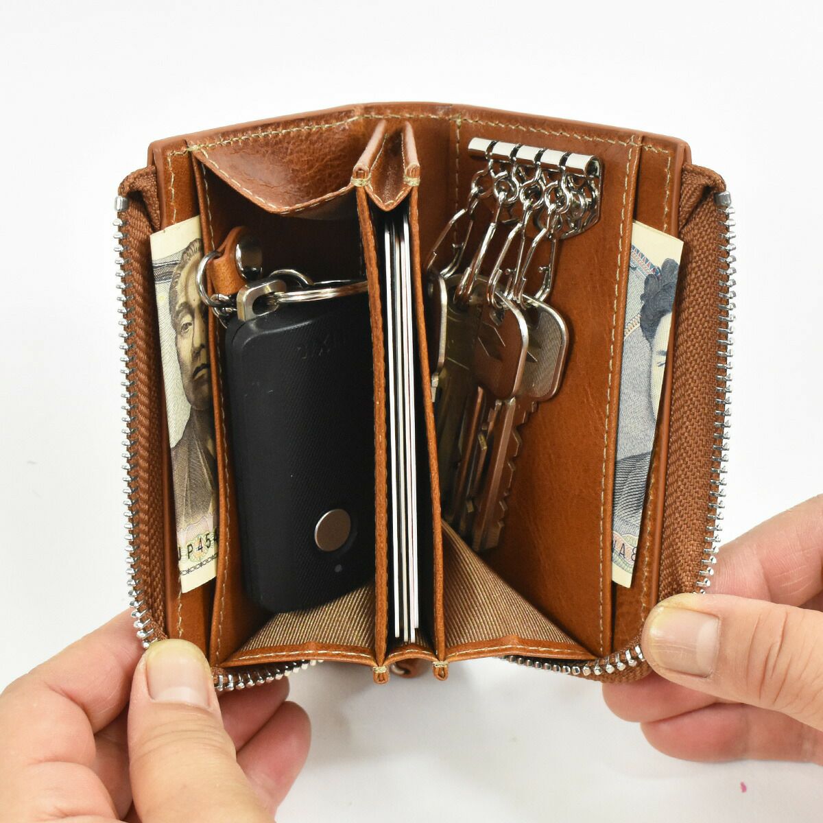 【ポイント最大34倍★6/25限定】ゾナールZONALeキーケース本革革レザーメンズレディースレンジナRENZINAスマートキーカードケース鍵ケース鍵入れ4連5連コンパクト人気ブランドかわいいキーケース大容量人気ギフトプレゼント31089