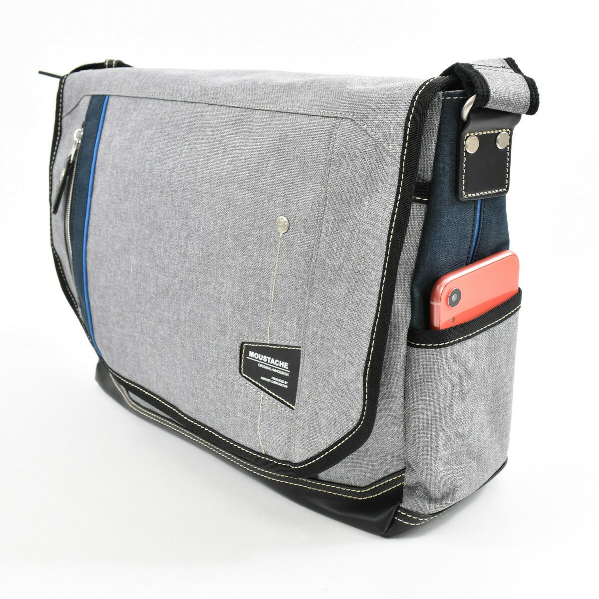 【ポイント最大30倍】MOUSTACHEムスタッシュショルダーバッグA4メンズレディースショルダーショルダーバック斜めがけ斜め掛けバッグバックタブレット収納おしゃれ人気通学軽量A4サイズブランド大きめ大人ナイロン高校生JLG4652