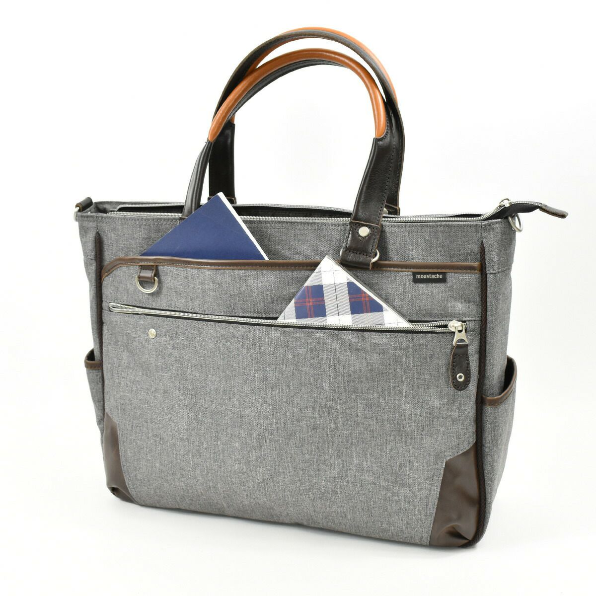 【ポイント最大32倍★6/30限定】ムスタッシュmoustacheontimeビジネスバッグメンズレディースB4A42WAYビジネスバックビジネストートバッグ通勤通勤バッグムスタッシュオンタイム人気ブランドビジネスカジュアルカジュアルJPF2172