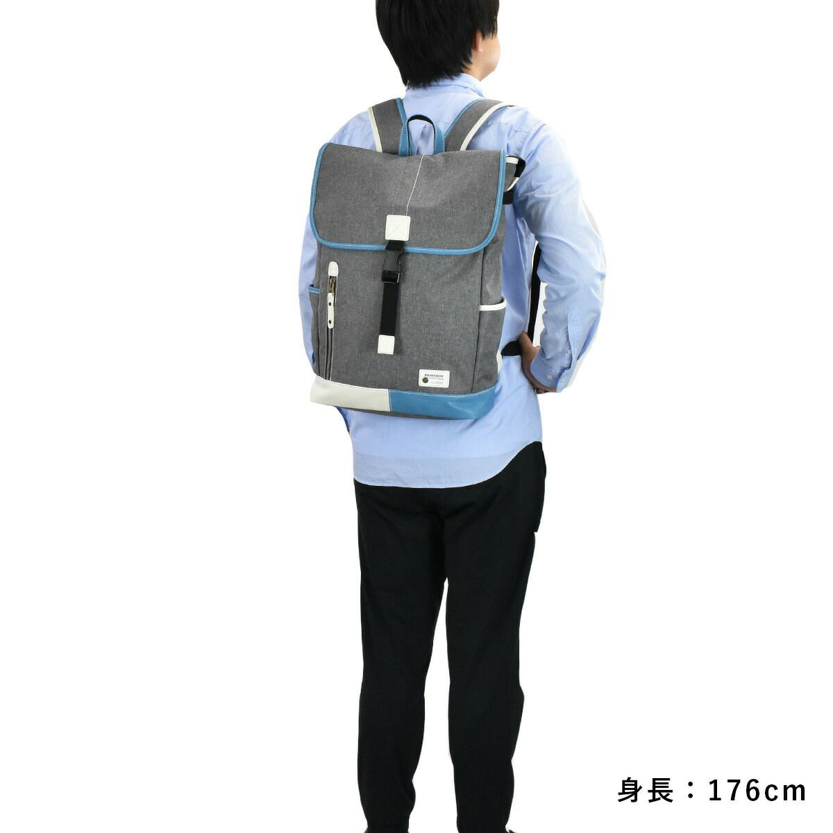 【ポイント最大27倍★7/1限定】MOUSTACHEムスタッシュリュックメンズレディースB418Lリュックサックリックサックバックパックかぶせ式通勤通学スクエアスクールリュックスポーツリュック高校生大学生人気おしゃれバッグバックYUQ5766