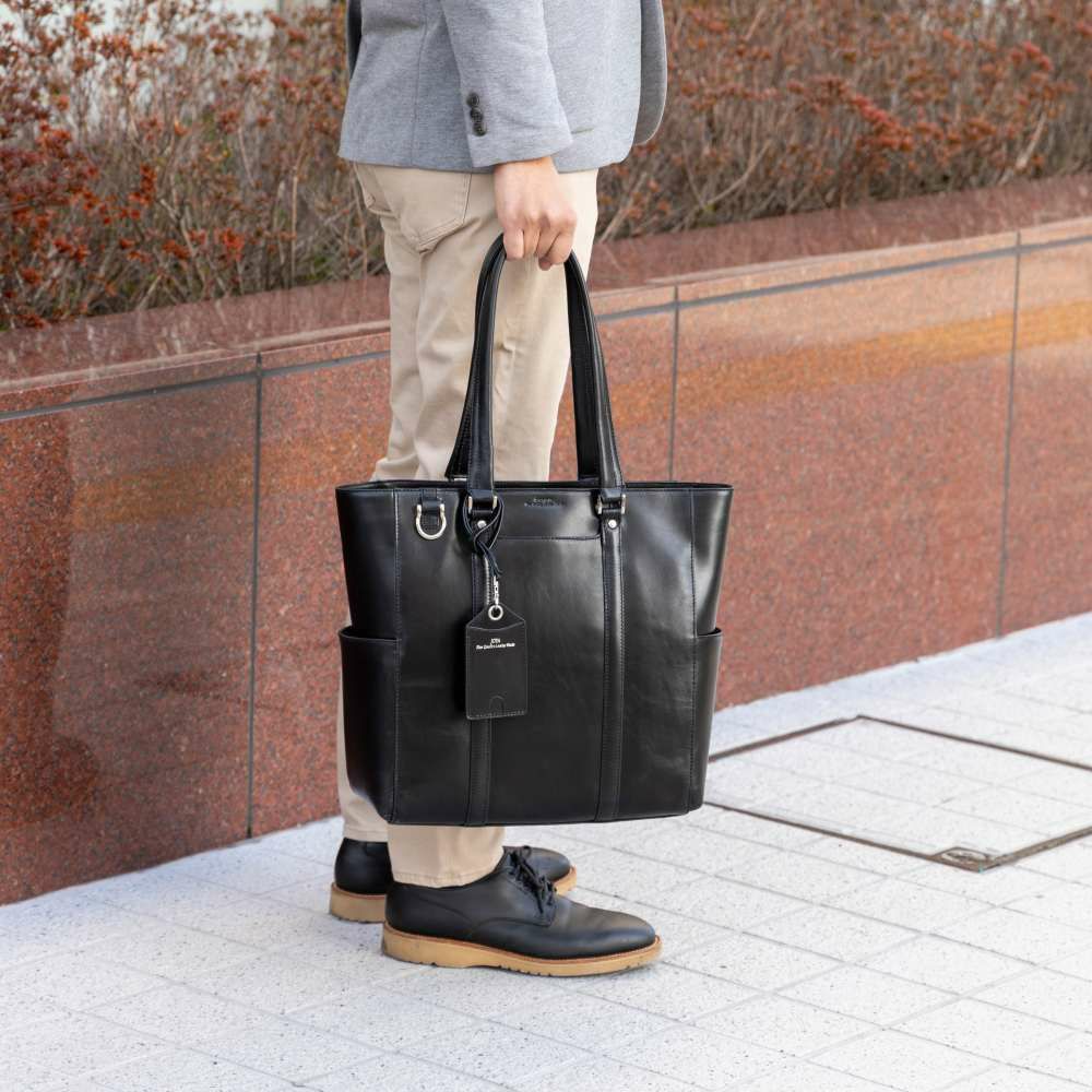 【ポイント最大25倍】JOYAジョヤトートバッグB4A4本革革レザーメンズレディーストートトートバックビジネストートレザートートビジネスシンプルブランドおしゃれキャリーケースセットアップファスナー付き大容量通勤通学J4205