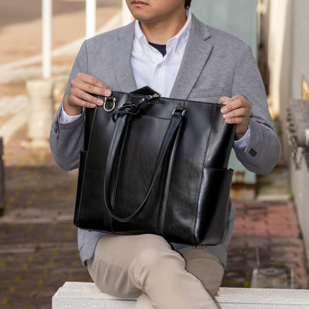 【ポイント最大25倍】JOYAジョヤトートバッグB4A4本革革レザーメンズレディーストートトートバックビジネストートレザートートビジネスシンプルブランドおしゃれキャリーケースセットアップファスナー付き大容量通勤通学J4205