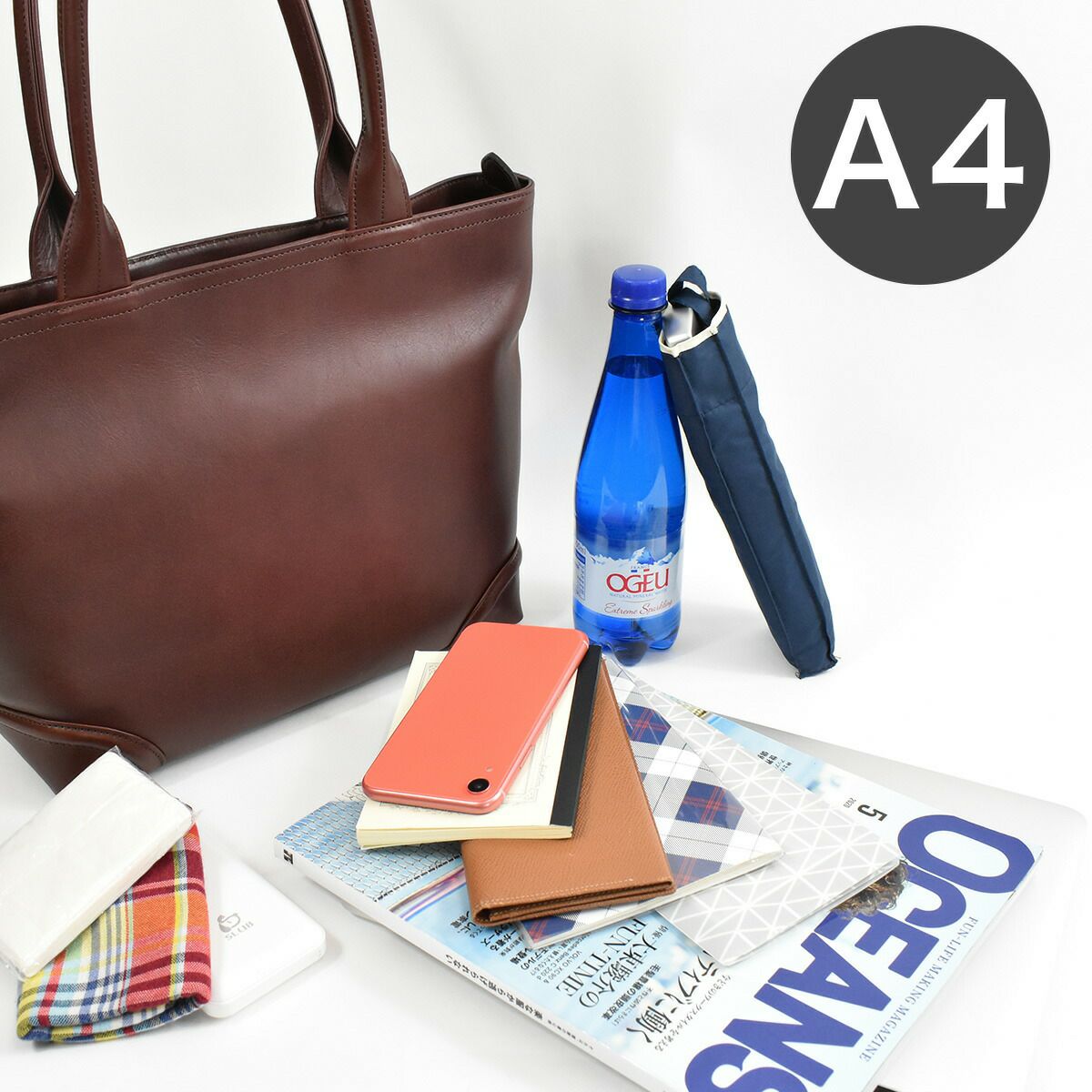 【ポイント最大25倍】ファイブウッズFIVEWOODSトートバッグ本革A4トートトートバック本革トートバッグビジネストートバッグレザートートカジュアルトートPLATEAUプラトウ日本製シンプル小さめ小さい通勤メンズfivewoods39189