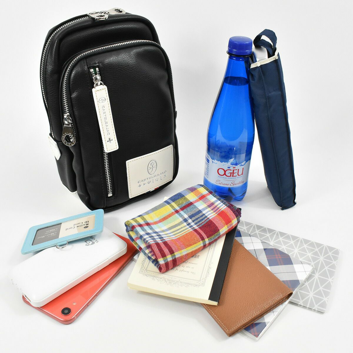 【500円OFFクーポン&最大37倍】カステルバジャックボディバッグバッグCASTELBAJACローレンメンズレディースショルダーバッグボディバック合皮斜めがけ斜め掛けブランド軽量かっこいいおしゃれ人気小さめプレゼントおすすめ037902