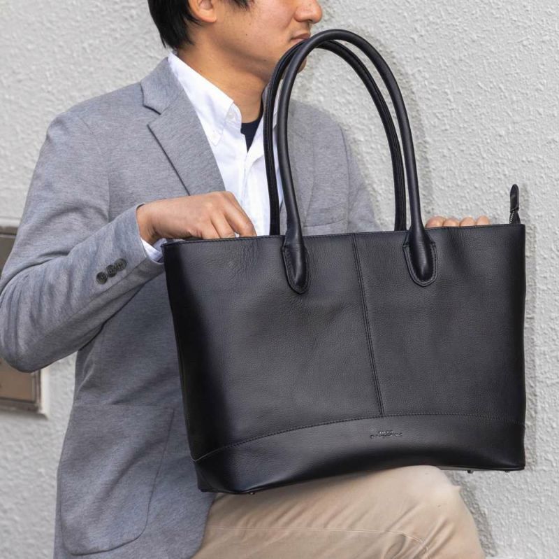 【P最大37倍|お買い物マラソン】JOYAジョヤトートバッグB4A4横型ヨコ型本革革レザーメンズレディーストートトートバックメンズトートバックレザートートビジネスシンプルブランドおしゃれファスナー付き肩掛けカバン大容量通勤J4001