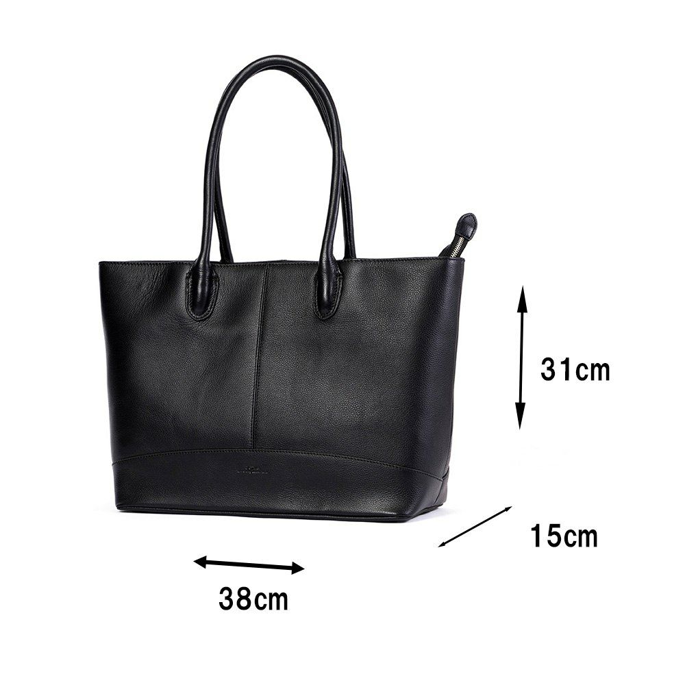 【P最大37倍|お買い物マラソン】JOYAジョヤトートバッグB4A4横型ヨコ型本革革レザーメンズレディーストートトートバックメンズトートバックレザートートビジネスシンプルブランドおしゃれファスナー付き肩掛けカバン大容量通勤J4001