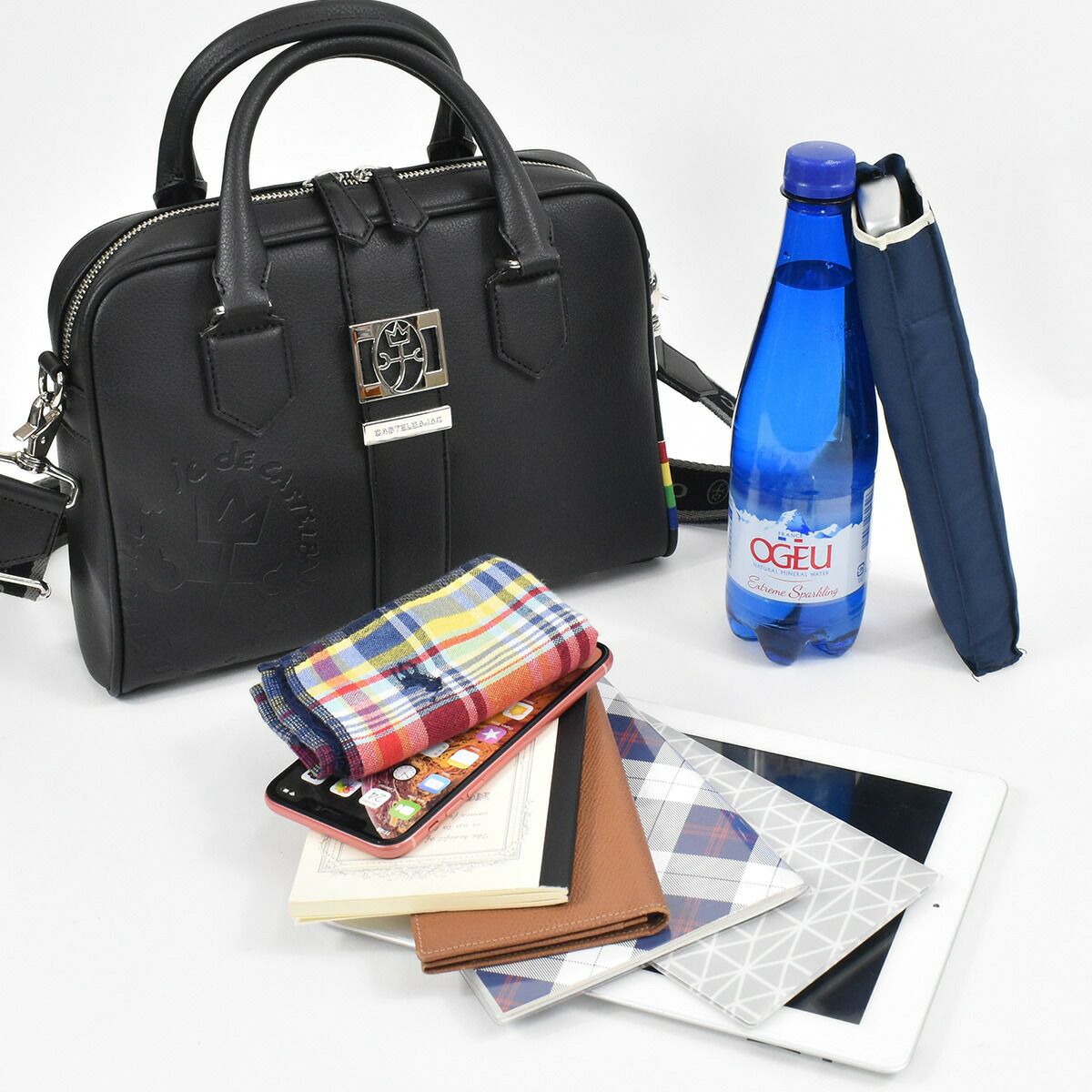 【ポイント最大25倍】カステルバジャックバッグセカンドバッグクラッチバッグショルダーバッグCASTELBAJACソルベメンズレディースミニブリーフハンドバッグ合皮ブランド軽量おしゃれかっこいい人気iPad収納大きめ防水撥水結婚式52501