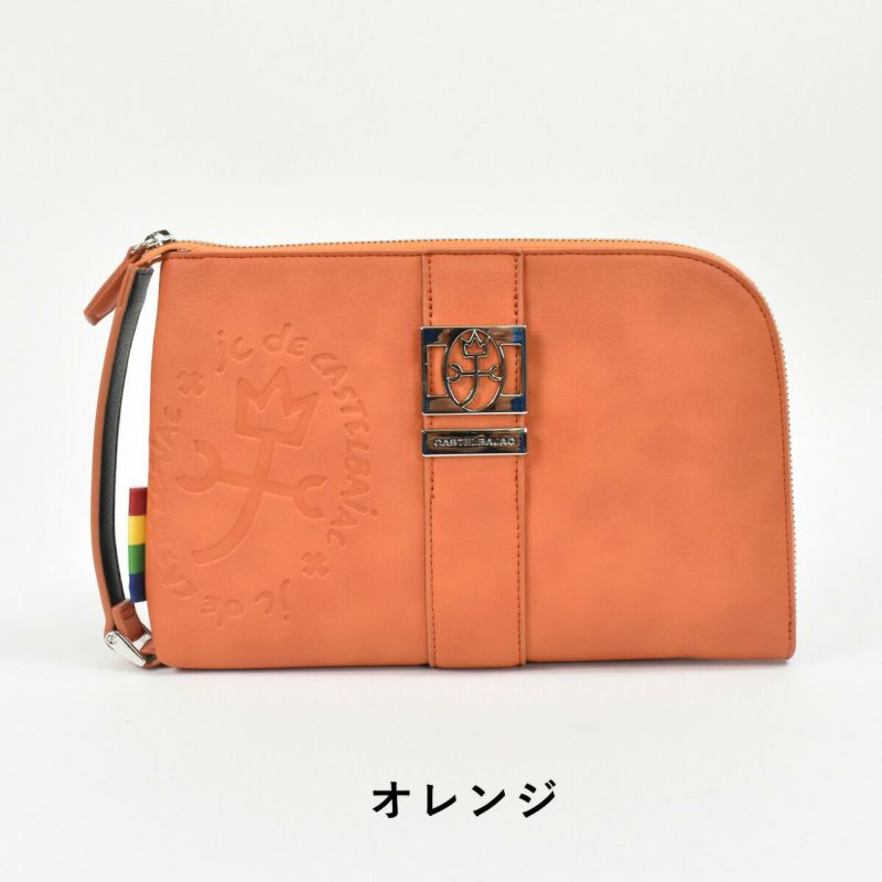 【ポイント最大25倍】カステルバジャックバッグセカンドバッグクラッチバッグCASTELBAJACソルベメンズレディースハンドバッグセカンドクラッチ合皮ブランド軽量おしゃれかっこいい人気iPad収納大きめ防水撥水結婚式二次会52201