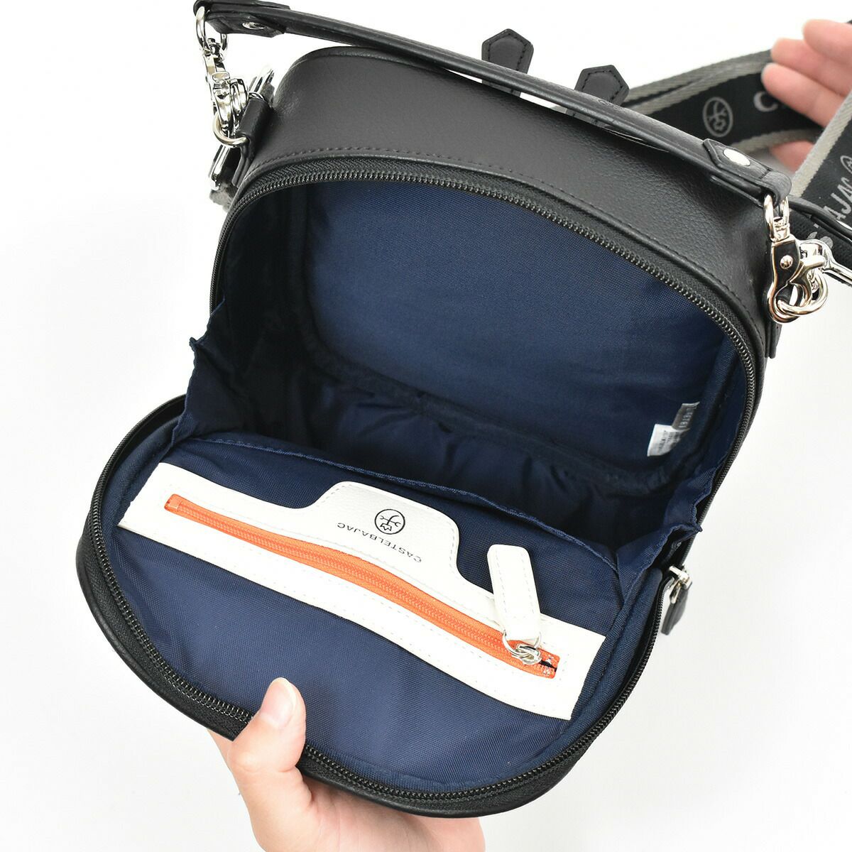 【ポイント最大25倍】カステルバジャックショルダーバッグバッグCASTELBAJACソルベメンズレディースミニショルダーショルダーバックショルダー合皮斜めがけバック斜め掛け肩掛けカバンボディバッグブランド軽量小さめ小さい52103