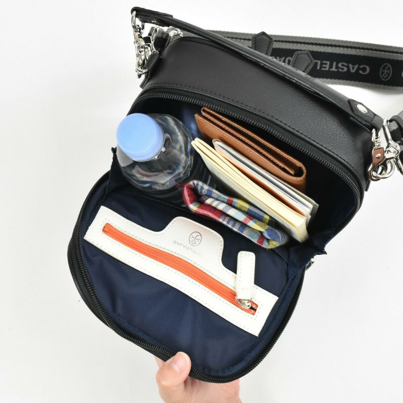 【ポイント最大25倍】カステルバジャックショルダーバッグバッグCASTELBAJACソルベメンズレディースミニショルダーショルダーバックショルダー合皮斜めがけバック斜め掛け肩掛けカバンボディバッグブランド軽量小さめ小さい52103