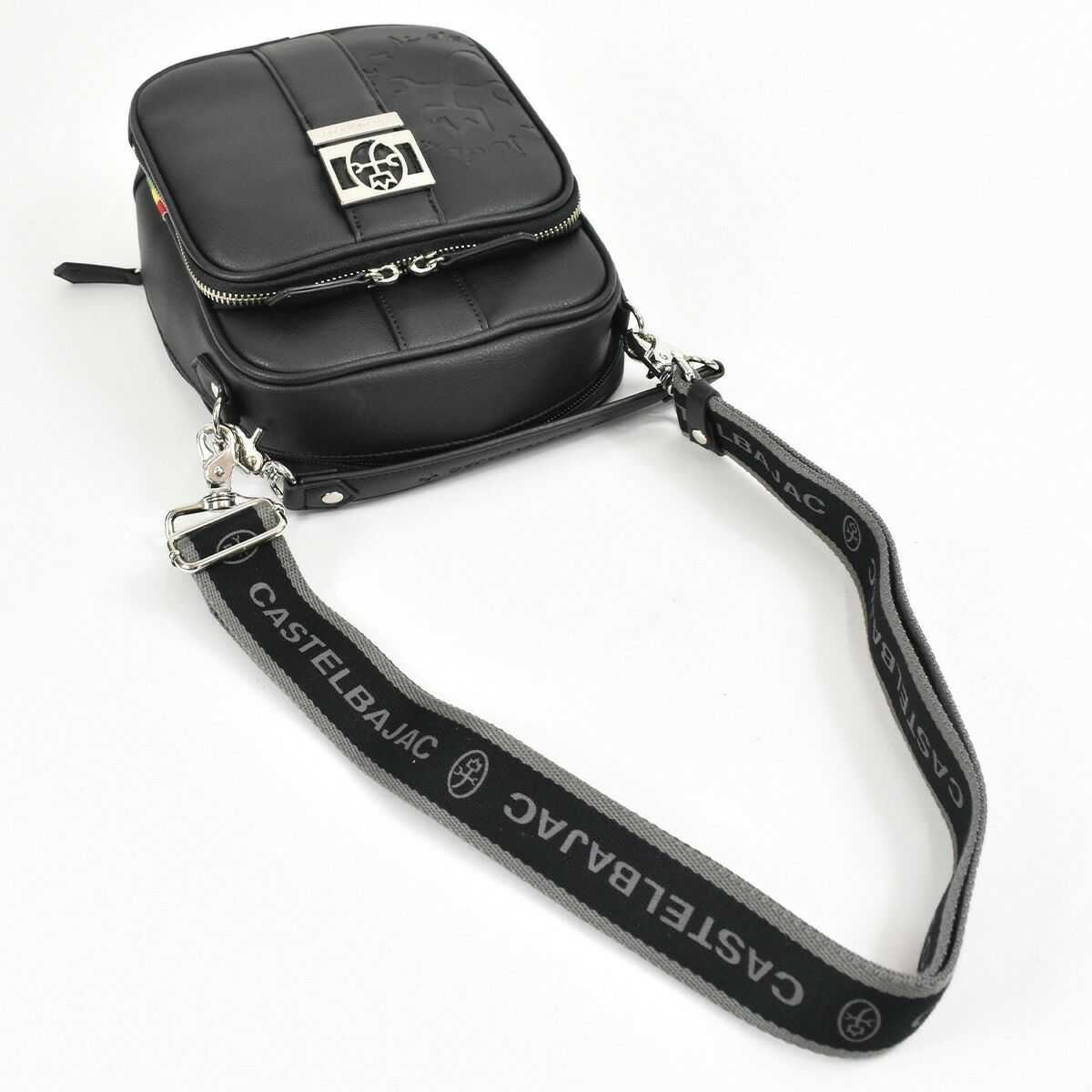 【ポイント最大25倍】カステルバジャックショルダーバッグバッグCASTELBAJACソルベメンズレディースミニショルダーショルダーバックショルダー合皮斜めがけバック斜め掛け肩掛けカバンボディバッグブランド軽量小さめ小さい52103