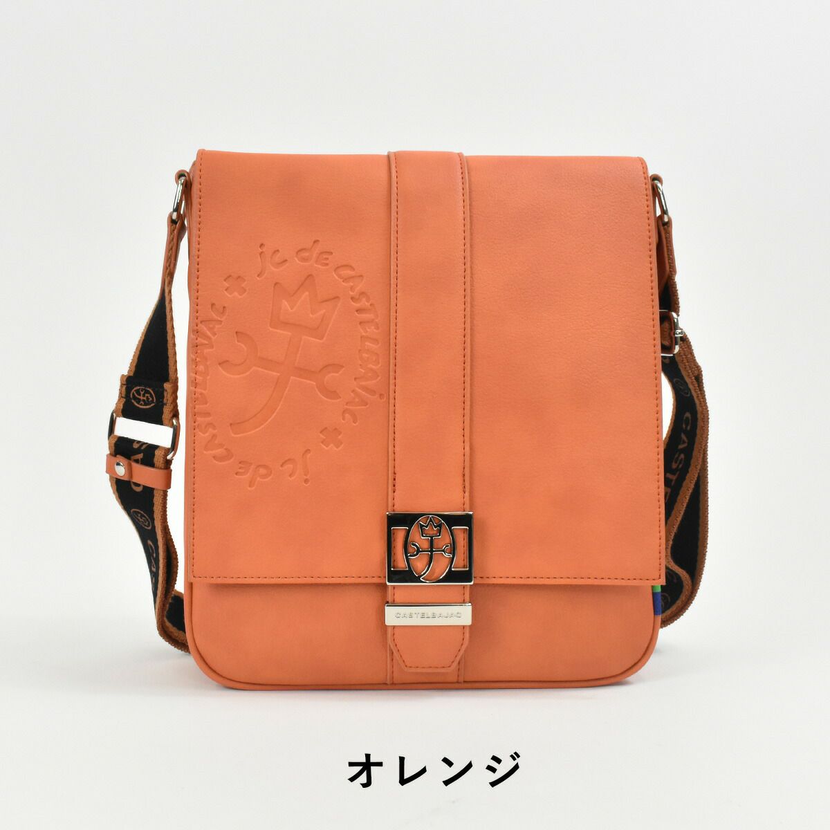 【ポイント最大25倍】カステルバジャックショルダーバッグバッグCASTELBAJACB5ソルベメンズレディースショルダーバックショルダー合皮斜めがけバック斜め掛けバッグ肩掛けカバンボディバッグブランド軽量大きめ大人おしゃれ52101