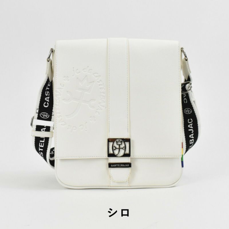 【ポイント最大25倍】カステルバジャックショルダーバッグバッグCASTELBAJACB5ソルベメンズレディースショルダーバックショルダー合皮斜めがけバック斜め掛けバッグ肩掛けカバンボディバッグブランド軽量大きめ大人おしゃれ52101