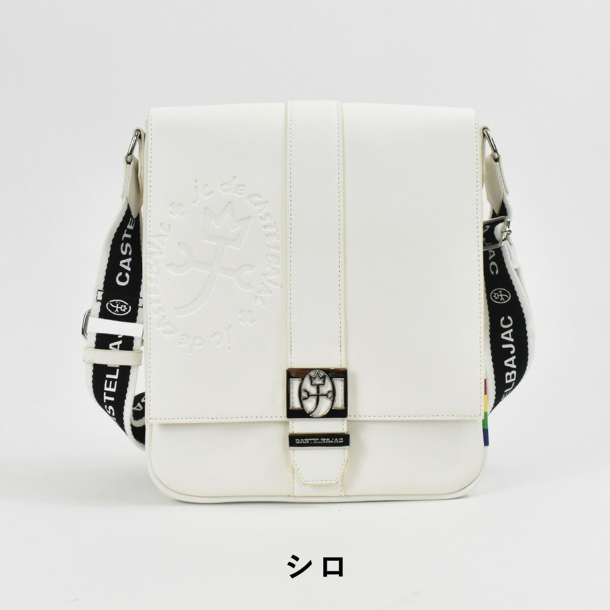 【ポイント最大25倍】カステルバジャックショルダーバッグバッグCASTELBAJACB5ソルベメンズレディースショルダーバックショルダー合皮斜めがけバック斜め掛けバッグ肩掛けカバンボディバッグブランド軽量大きめ大人おしゃれ52101