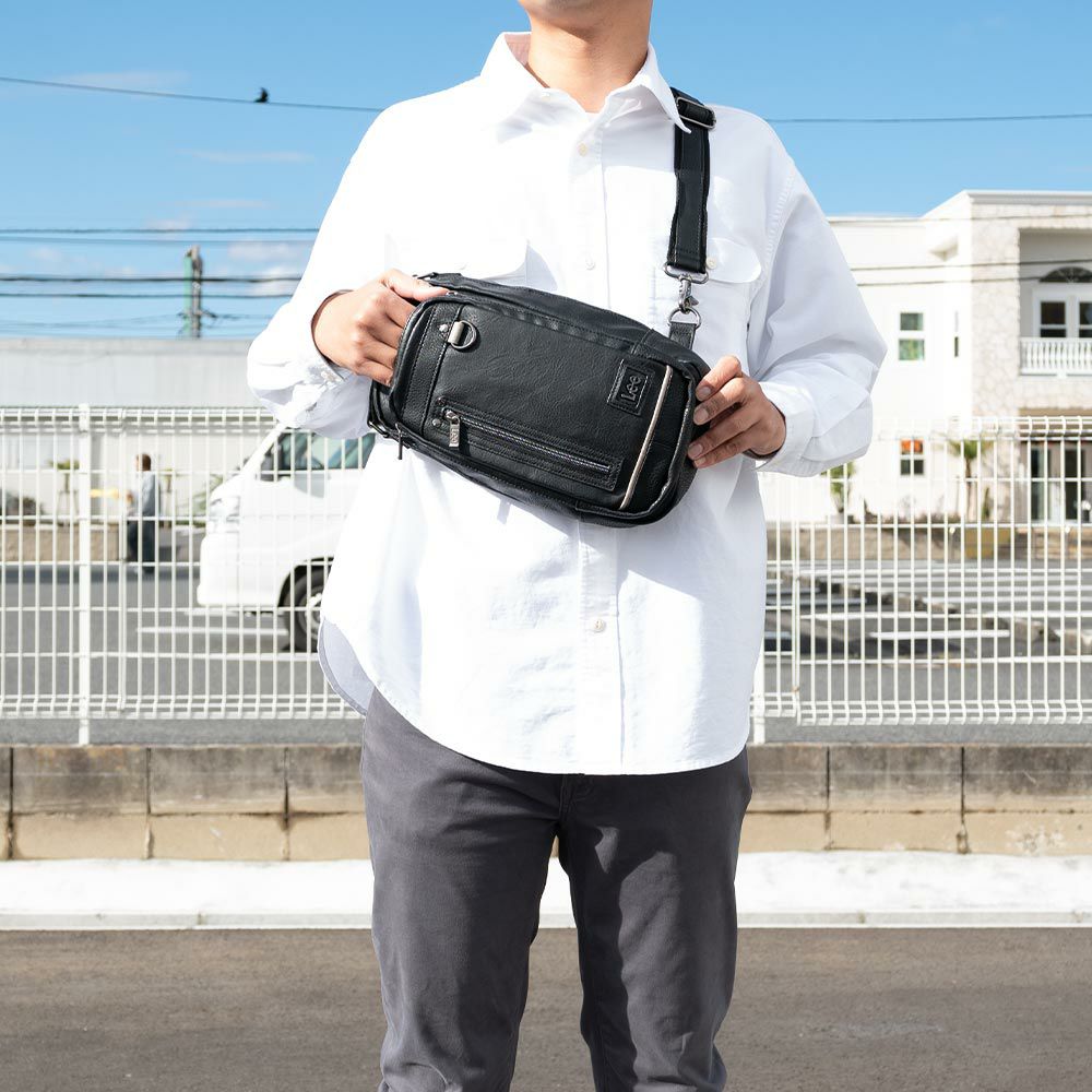 【P最大35倍|お買い物マラソン】Leeリーボディバッグメンズレディースブランドワンショルダーショルダーバックショルダーバッグボディーバッグボディバック斜め掛けバッグ斜めがけバッグ男女兼用人気かっこいいシンプルおしゃれ大人320-3100