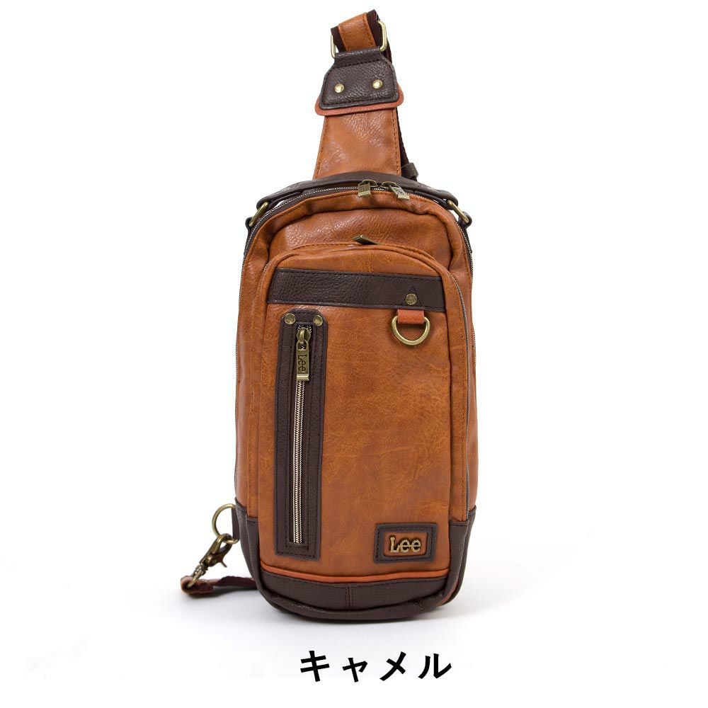 【P最大35倍|お買い物マラソン】Leeリーボディバッグメンズレディースブランドワンショルダーショルダーバックショルダーバッグボディーバッグボディバック斜め掛けバッグ斜めがけバッグ男女兼用人気かっこいいシンプルおしゃれ大人320-3100