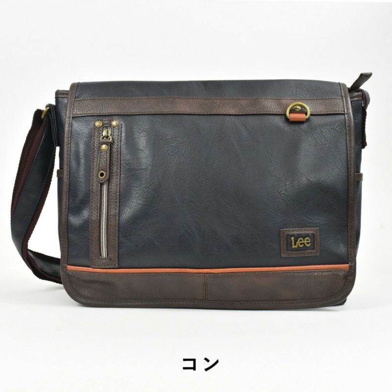【ポイント最大38倍|10/5限定】LeeリーショルダーバッグバッグA4メンズレディースブランドショルダーバッグボディバッグ斜め掛けバッグ斜めがけバッグ肩掛けカバン斜めがけ斜め掛け人気かっこいいシンプル大人おしゃれ合皮320-3104
