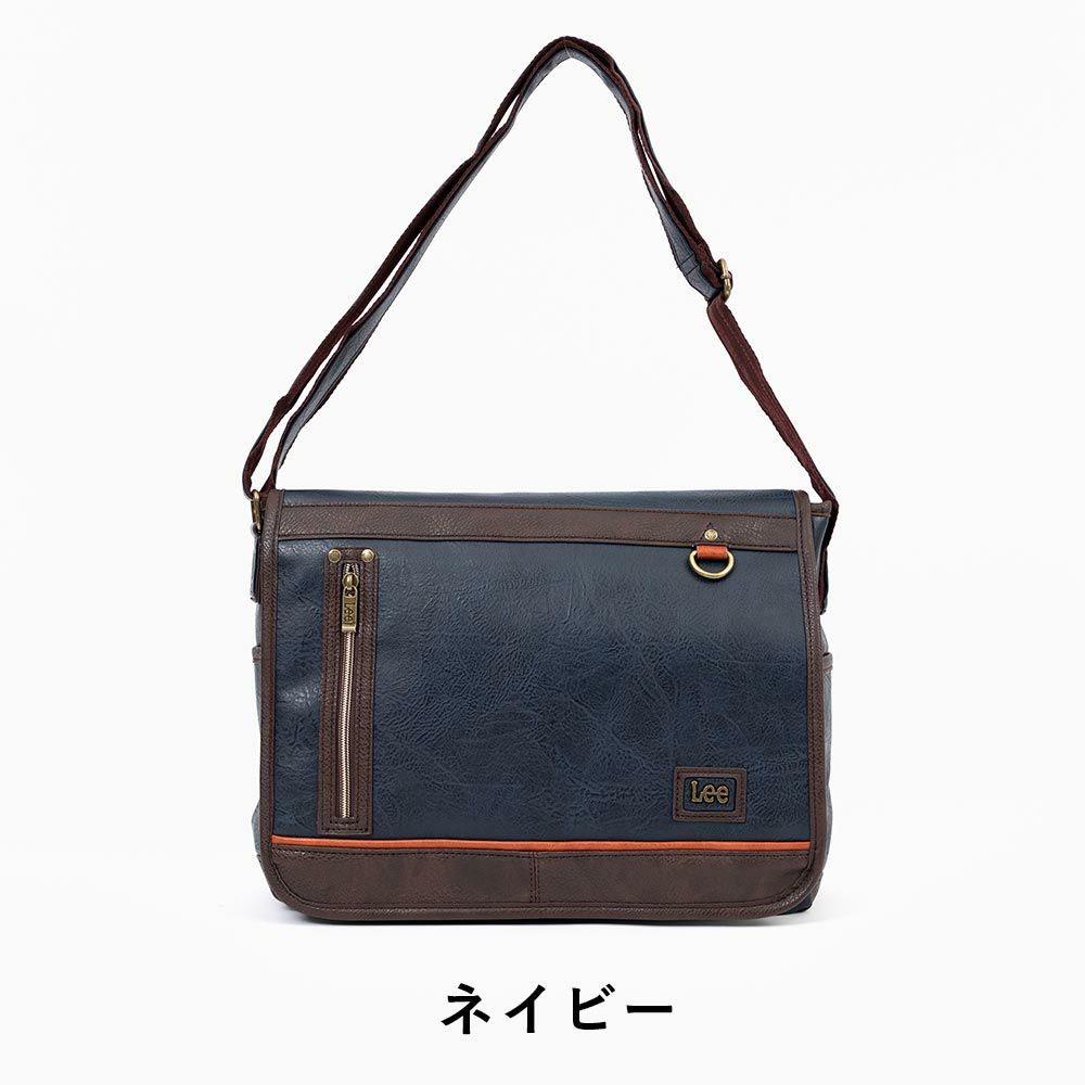 【ポイント最大38倍|10/5限定】LeeリーショルダーバッグバッグA4メンズレディースブランドショルダーバッグボディバッグ斜め掛けバッグ斜めがけバッグ肩掛けカバン斜めがけ斜め掛け人気かっこいいシンプル大人おしゃれ合皮320-3104