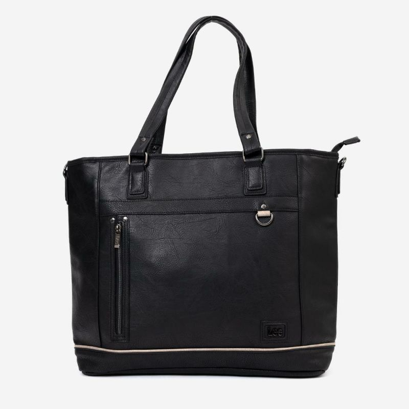 【ポイント最大38倍|10/5限定】LeeリートートバッグメンズレディースB4A4トートトートバックビジネストートバッグカジュアルトートバッグメンズトートバック肩掛けカバンシンプル人気おしゃれファスナー付き大きめ大容量320-3106