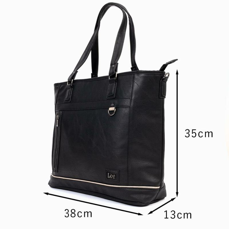 【ポイント最大38倍|10/5限定】LeeリートートバッグメンズレディースB4A4トートトートバックビジネストートバッグカジュアルトートバッグメンズトートバック肩掛けカバンシンプル人気おしゃれファスナー付き大きめ大容量320-3106