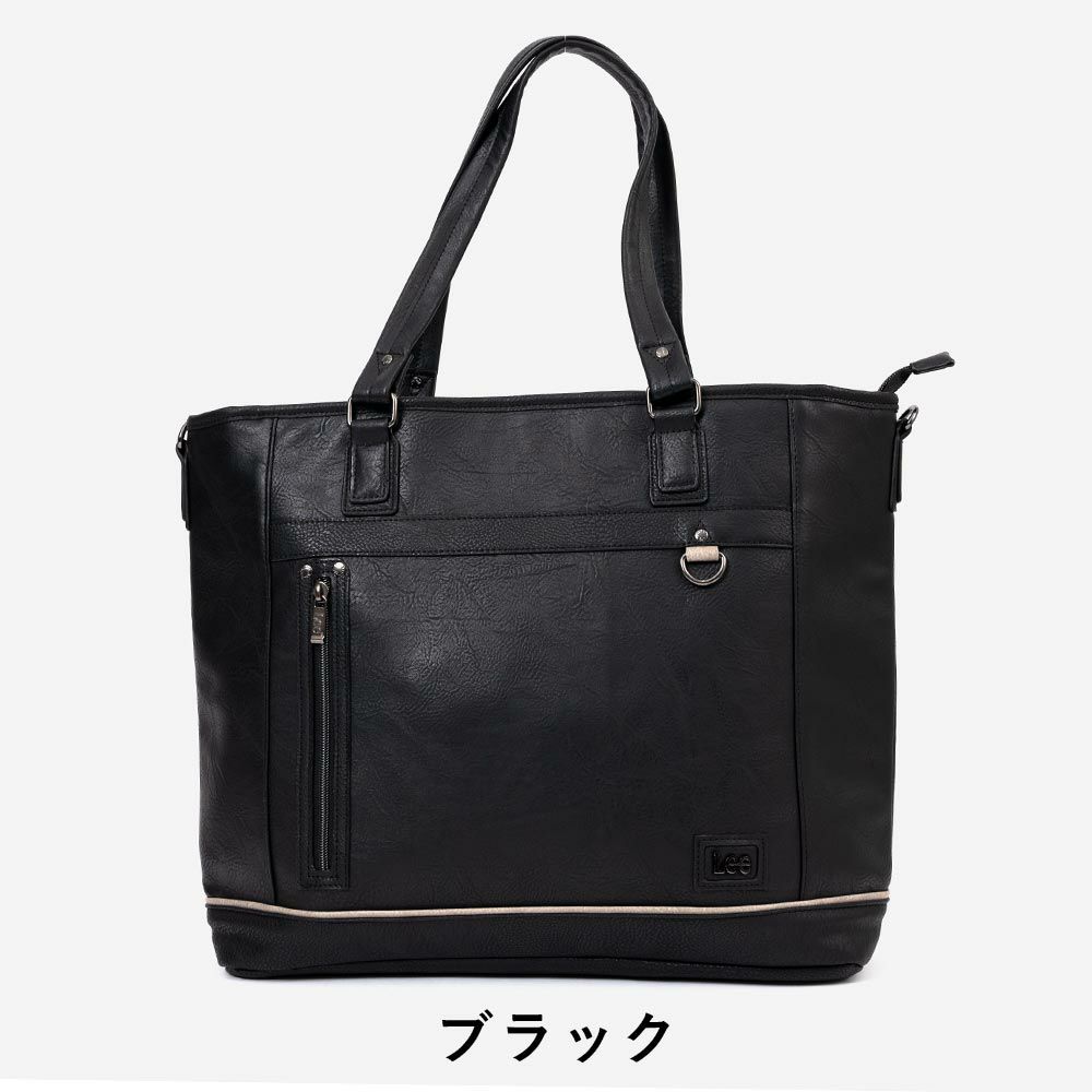 【ポイント最大38倍|10/5限定】LeeリートートバッグメンズレディースB4A4トートトートバックビジネストートバッグカジュアルトートバッグメンズトートバック肩掛けカバンシンプル人気おしゃれファスナー付き大きめ大容量320-3106