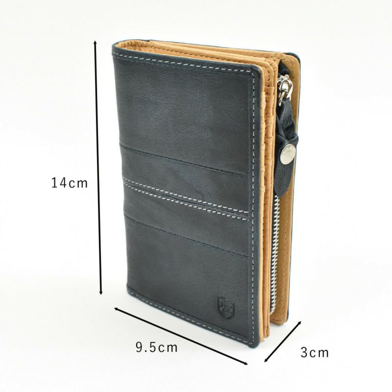 【ポイント最大25倍】ムスタッシュmoustacheミドルウォレット財布二つ折り財布二つ折り2つ折り本革革レザーメンズレディースレンジナ折りたたみラウンドファスナーブランドおしゃれ縦型タテ型人気大容量ギフトプレゼントDBR-5409