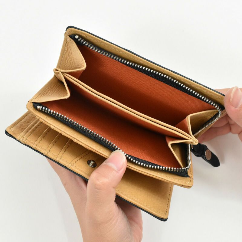 【ポイント最大25倍】ムスタッシュmoustacheミドルウォレット財布二つ折り財布二つ折り2つ折り本革革レザーメンズレディースレンジナ折りたたみラウンドファスナーブランドおしゃれ縦型タテ型人気大容量ギフトプレゼントDBR-5409