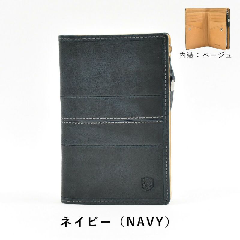 【ポイント最大25倍】ムスタッシュmoustacheミドルウォレット財布二つ折り財布二つ折り2つ折り本革革レザーメンズレディースレンジナ折りたたみラウンドファスナーブランドおしゃれ縦型タテ型人気大容量ギフトプレゼントDBR-5409