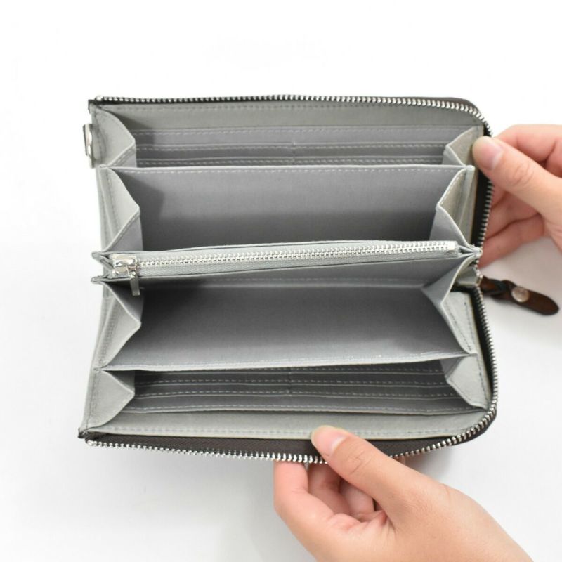 【ポイント最大25倍】ムスタッシュmoustache長財布財布メンズレディース本革革レザーファスナーラウンドファスナーウォレットロングウォレットメンズ財布メンズ長財布プレゼントおしゃれブランド大容量大人カジュアル大きめDBR-5409