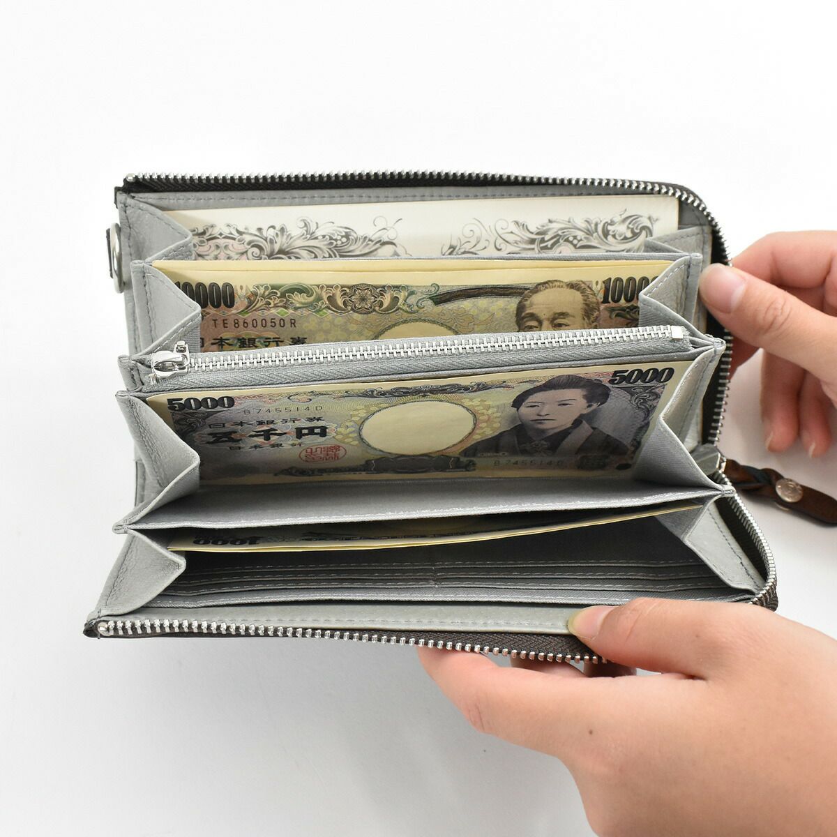 【ポイント最大25倍】ムスタッシュmoustache長財布財布メンズレディース本革革レザーファスナーラウンドファスナーウォレットロングウォレットメンズ財布メンズ長財布プレゼントおしゃれブランド大容量大人カジュアル大きめDBR-5409