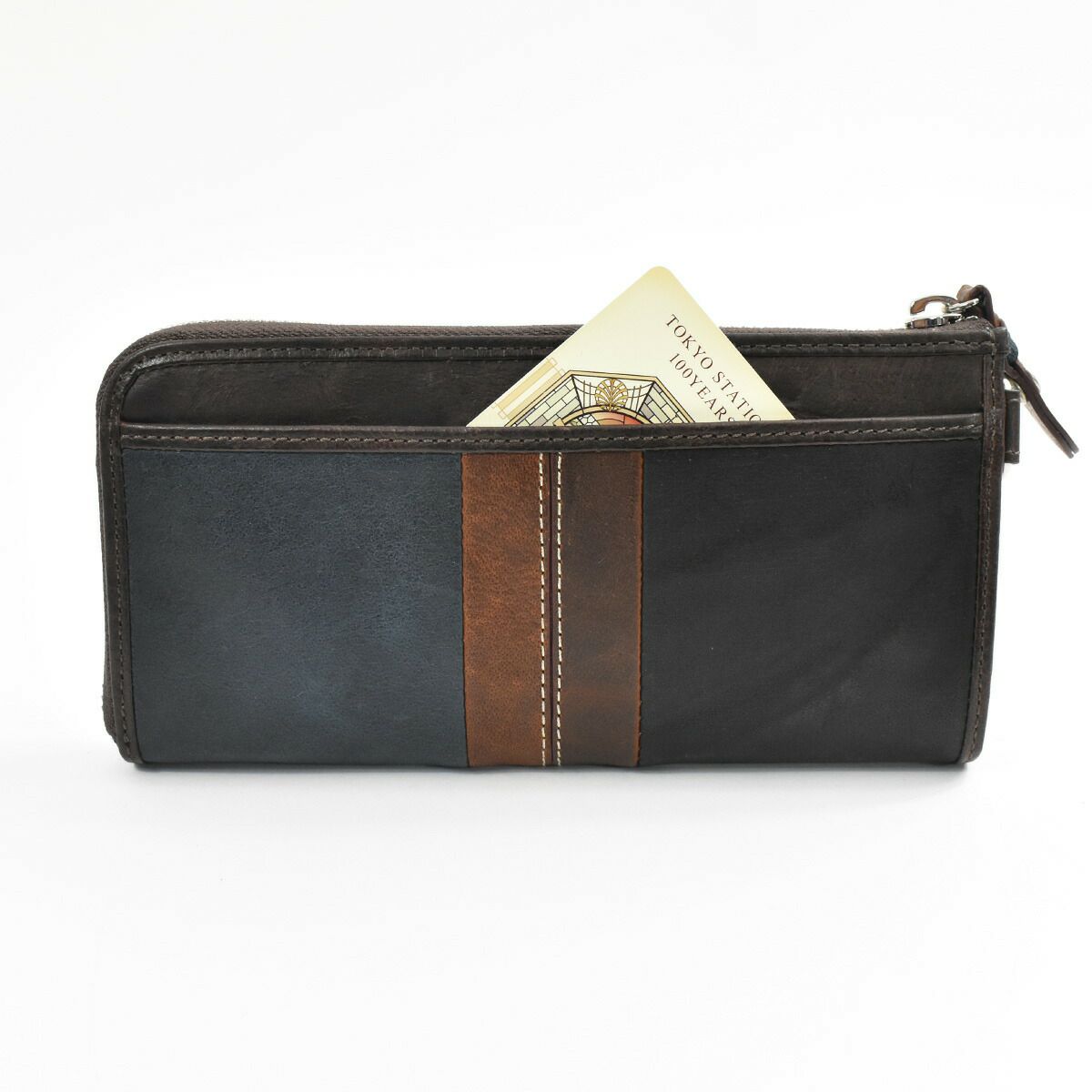 【ポイント最大25倍】ムスタッシュmoustache長財布財布メンズレディース本革革レザーファスナーラウンドファスナーウォレットロングウォレットメンズ財布メンズ長財布プレゼントおしゃれブランド大容量大人カジュアル大きめDBR-5409