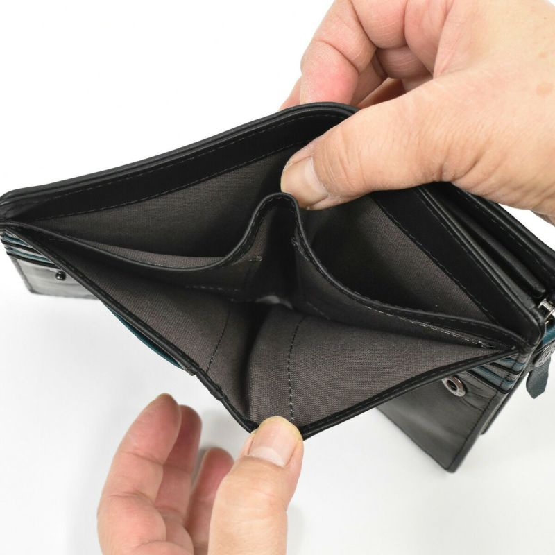 【ポイント最大26倍|10/16限定】DOUBLESダブルスミドルウォレット財布二つ折りメンズレディース二つ折り財布本革革レザースキミング防止RFID2つ折り2つ折り財布ウォレット彼氏折りたたみギフトプレゼント人気ブランドセキュリティDMO-7484