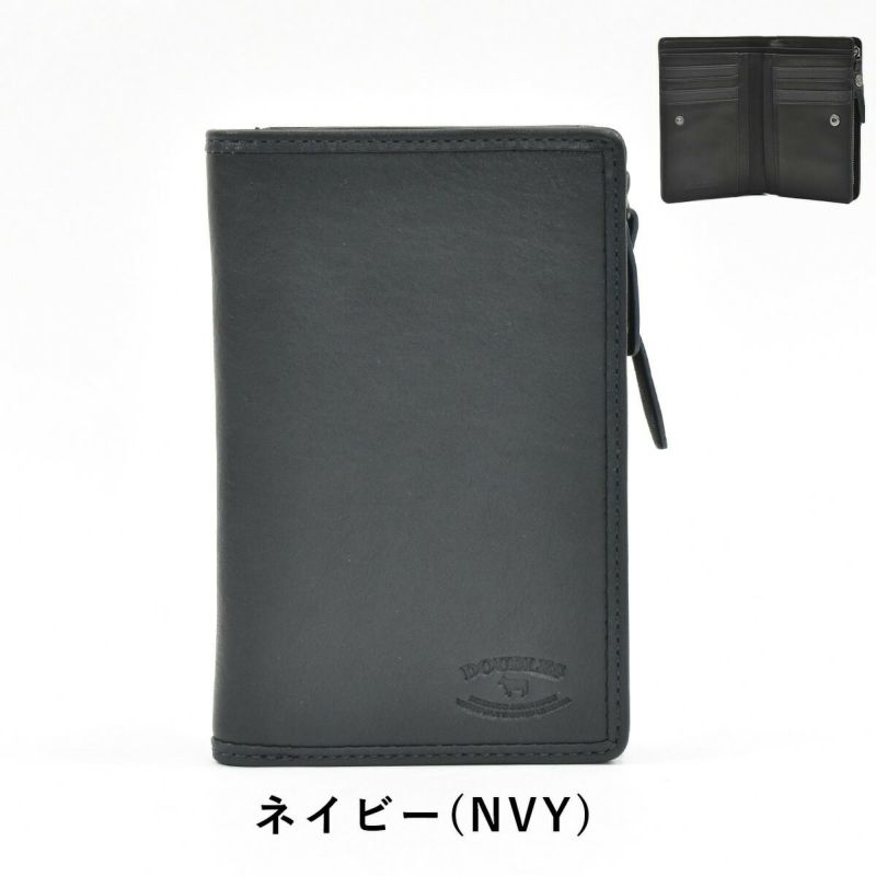 【ポイント最大26倍|10/16限定】DOUBLESダブルスミドルウォレット財布二つ折りメンズレディース二つ折り財布本革革レザースキミング防止RFID2つ折り2つ折り財布ウォレット彼氏折りたたみギフトプレゼント人気ブランドセキュリティDMO-7484