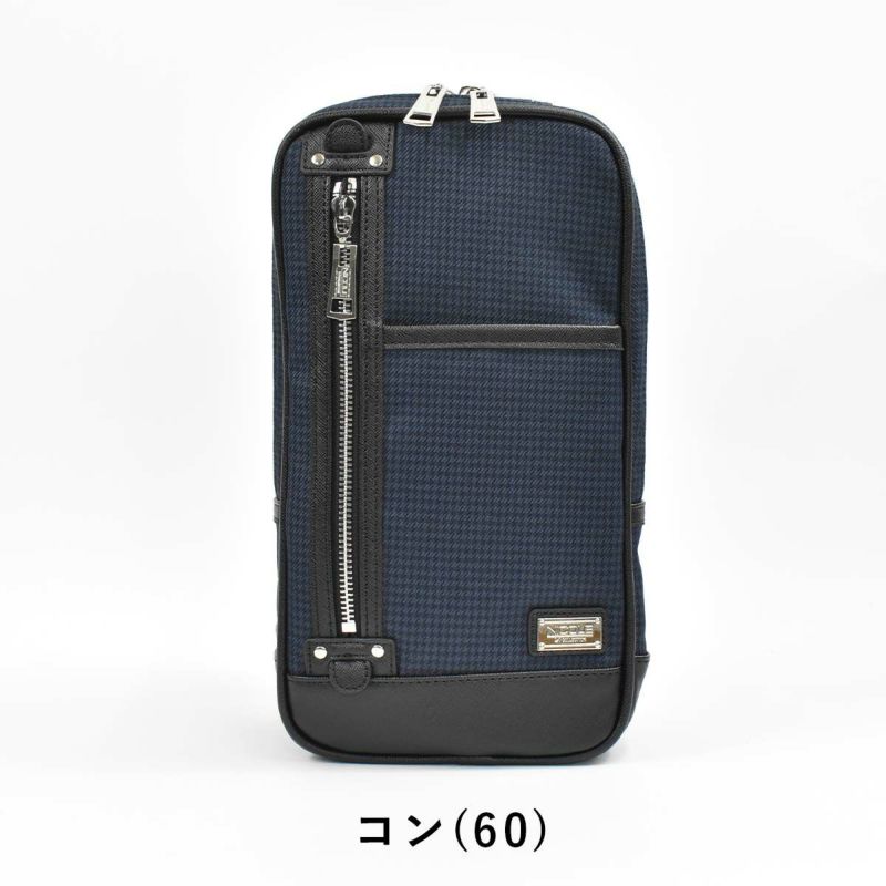 【エントリーで全員19倍★11/4～】ニコルNICOLEボディバッグワンショルダーバッグメンズレディースボディバックショルダーバッグショルダーワンショルダー斜め掛けバッグ斜めがけバッグ大人ブランドおしゃれかっこいい大人大きい大きめNIL230