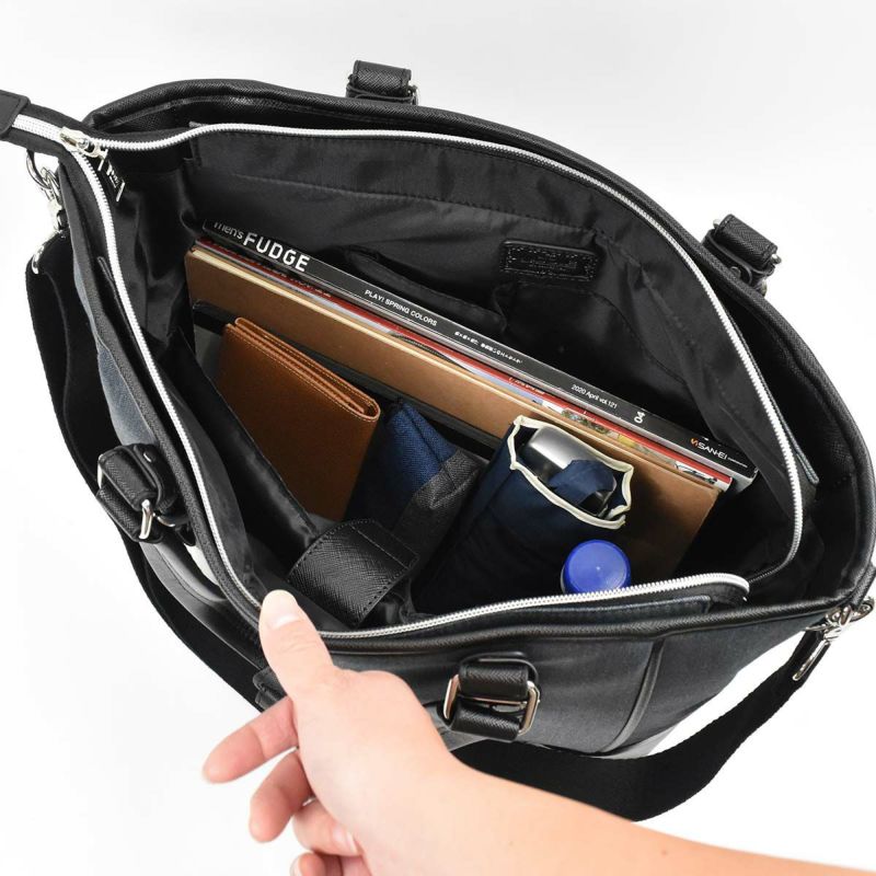 【エントリーで全員19倍★11/4～】ニコルNICOLEトートバッグメンズレディーストートトートバックビジネストートバッグカジュアルトートバッグメンズトートバック肩掛けカバンブランドおしゃれかっこいい大人ファスナー付き大きめ大容量NIL230