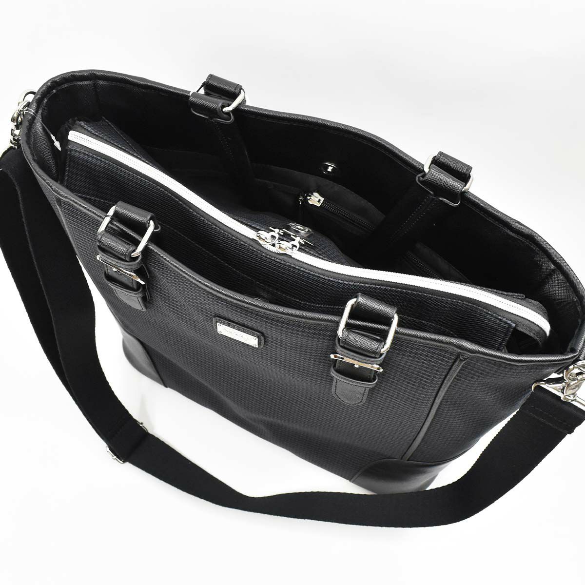 【エントリーで全員19倍★11/4～】ニコルNICOLEトートバッグメンズレディーストートトートバックビジネストートバッグカジュアルトートバッグメンズトートバック肩掛けカバンブランドおしゃれかっこいい大人ファスナー付き大きめ大容量NIL230