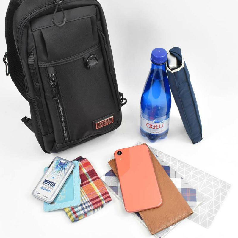 【エントリーで全員20倍|特典付】アビレックスボディバッグAVIREXバッグウエストポーチショルダーバッグアヴィレックスメンズレディースショルダーバックボディバックブランド人気軽量かっこいいソリッドミリタリーブラック迷彩AX2051