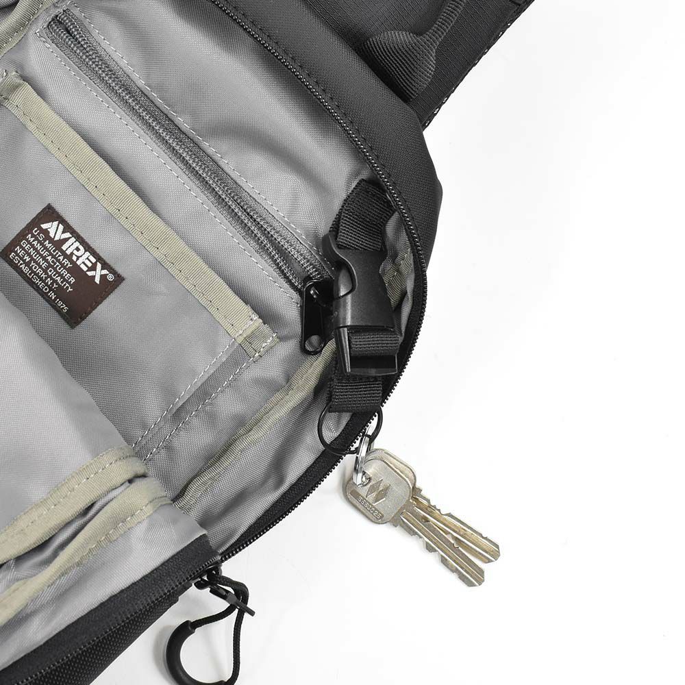 【エントリーで全員20倍|特典付】アビレックスボディバッグAVIREXバッグウエストポーチショルダーバッグアヴィレックスメンズレディースショルダーバックボディバックブランド人気軽量かっこいいソリッドミリタリーブラック迷彩AX2051