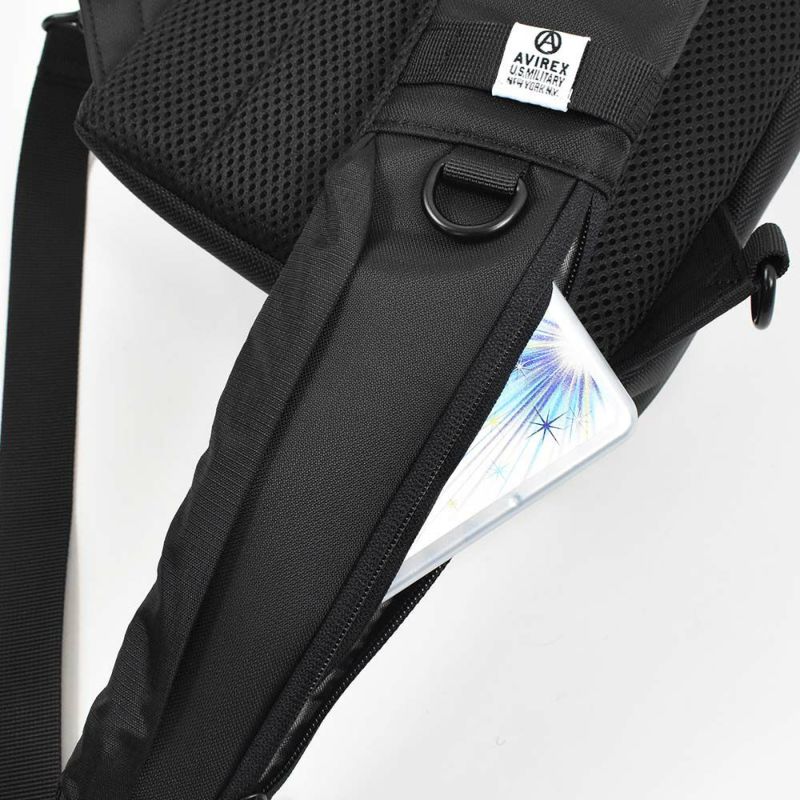 【エントリーで全員20倍|特典付】アビレックスボディバッグAVIREXバッグウエストポーチショルダーバッグアヴィレックスメンズレディースショルダーバックボディバックブランド人気軽量かっこいいソリッドミリタリーブラック迷彩AX2051