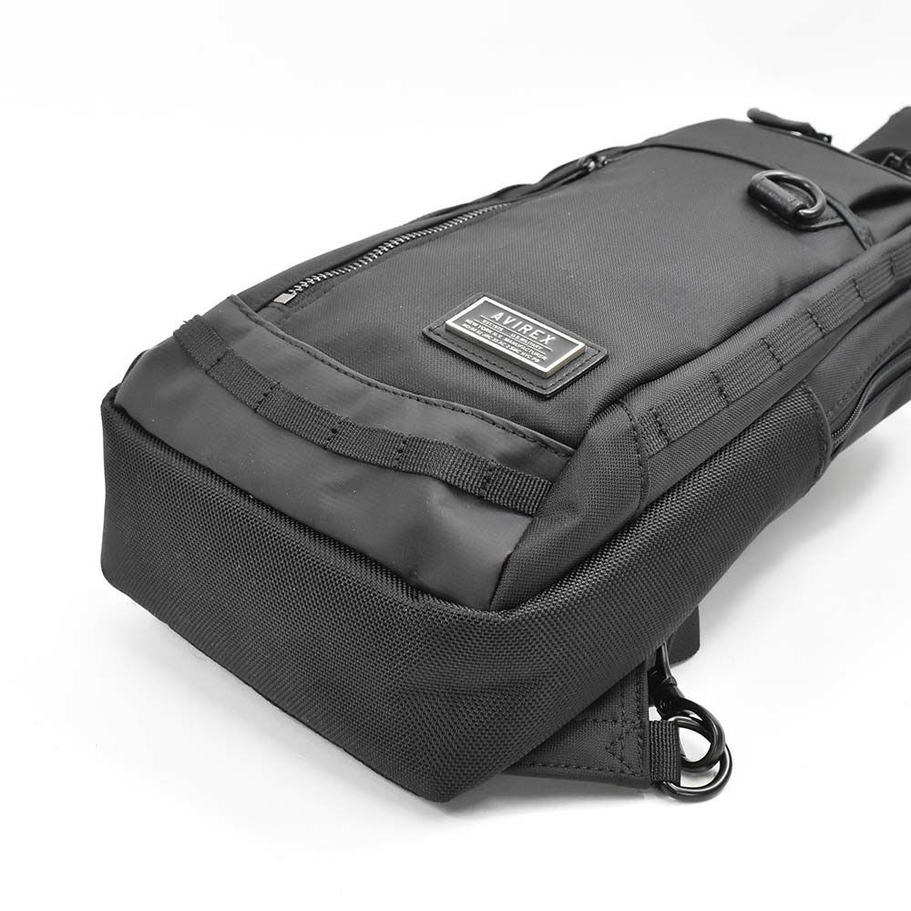 【エントリーで全員20倍|特典付】アビレックスボディバッグAVIREXバッグウエストポーチショルダーバッグアヴィレックスメンズレディースショルダーバックボディバックブランド人気軽量かっこいいソリッドミリタリーブラック迷彩AX2051