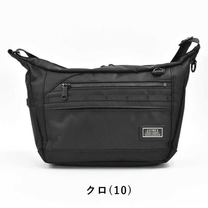 【エントリーで全員20倍|特典付】アビレックスショルダーバッグAVIREXバッグアヴィレックスメンズレディースショルダーバックショルダー斜めがけバッグ斜め掛けバッグブランド人気軽量男性かっこいいソリッドミリタリーブラック迷彩AX2052