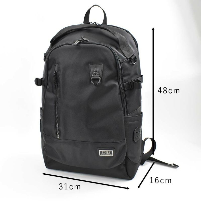 【エントリーで全員20倍|特典付】アビレックスリュックAVIREXバッグアヴィレックスメンズレディースリュックサックバックパックリックサックスポーツリュックブランド人気軽量男性通学スポーツソリッドミリタリーブラック迷彩AX2053