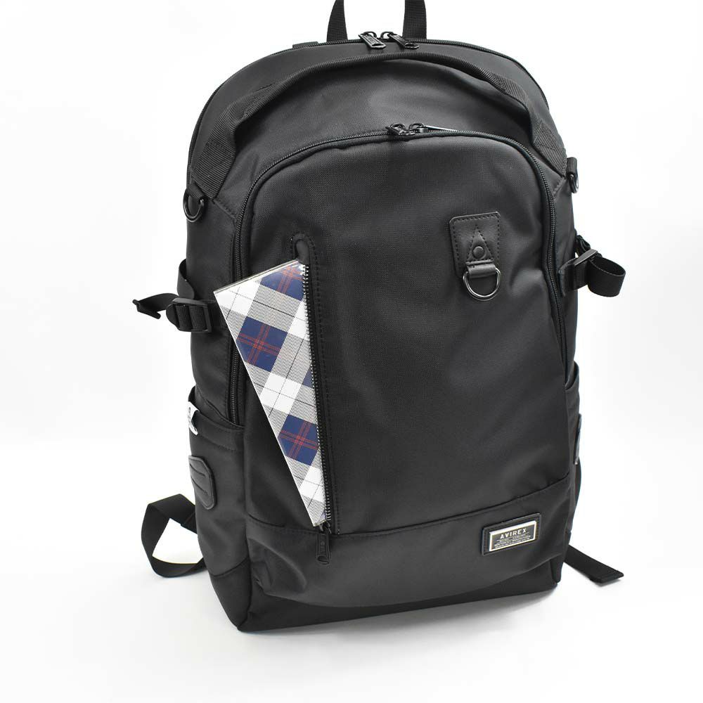 【エントリーで全員20倍|特典付】アビレックスリュックAVIREXバッグアヴィレックスメンズレディースリュックサックバックパックリックサックスポーツリュックブランド人気軽量男性通学スポーツソリッドミリタリーブラック迷彩AX2053