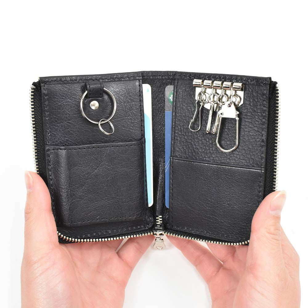 【ポイント最大34倍|12/15限定】LeeリーキーケースメンズレディースCROSS本革牛革革レザー鍵ケースキーケースキーホルダー5連ブランドおしゃれかっこいいおすすめギフトプレゼント彼氏誕生日プレゼント男性ブラックブラウン320-1892