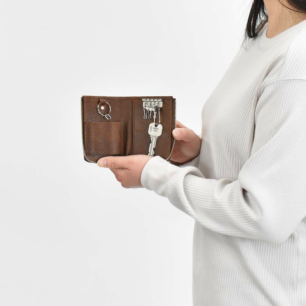 【ポイント最大34倍|12/15限定】LeeリーキーケースメンズレディースCROSS本革牛革革レザー鍵ケースキーケースキーホルダー5連ブランドおしゃれかっこいいおすすめギフトプレゼント彼氏誕生日プレゼント男性ブラックブラウン320-1892